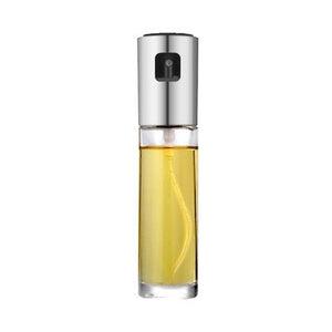 BBQ Oil & Vinegar Spray Bottle - Leakproof Push Pump Kitchen Cooking Sprayer for Healthy BBQ & Cooking