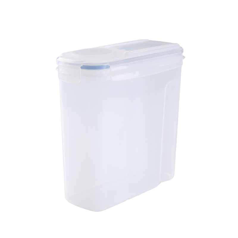 Original Airtight Cereal Container BPA-Free Food Storage Box Locking Lid & Silicone Seal Keep Flour, Sugar, Rice & Snacks Fresh