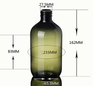 Push-Type Dispensing Plastic Empty Bottles | Refillable Lotion & Cosmetic Pump Bottles | Travel-Friendly Skincare Containers