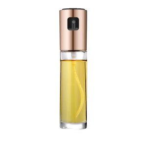BBQ Oil & Vinegar Spray Bottle - Leakproof Push Pump Kitchen Cooking Sprayer for Healthy BBQ & Cooking