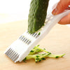 Multifunctional Vegetable Cutter | Stainless Steel Manual Slicer & Dicer | Kitchen Tool for Fruits & Vegetables