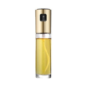 BBQ Oil & Vinegar Spray Bottle - Leakproof Push Pump Kitchen Cooking Sprayer for Healthy BBQ & Cooking