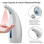 Automatic 300ML Touchless Soap Dispenser – Infrared Sensor, IPX6 Waterproof, Battery Powered for Bathroom & Kitchen