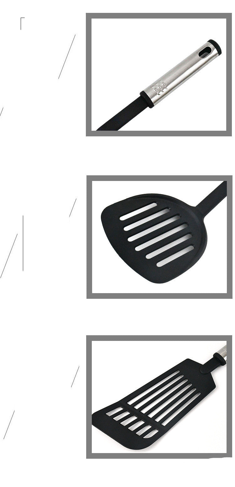 44-Piece Non-Stick Nylon Kitchen Utensils Set Heat-Resistant Cooking Spatula & Spoon Set for Home Chefs