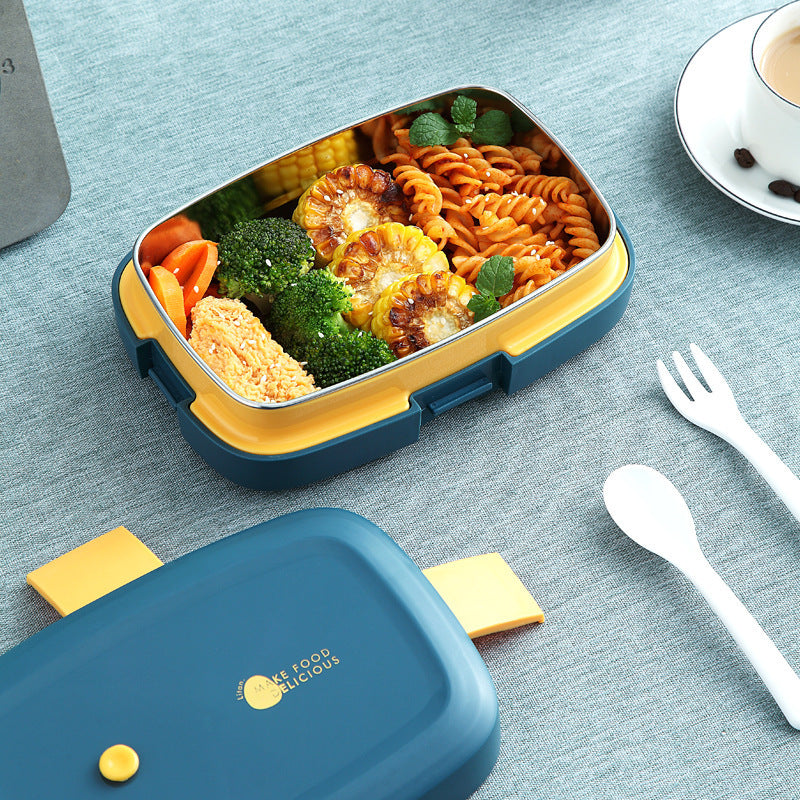 Leakproof Thermal Lunchbox | 304 Stainless Steel Insulated Food Container for Office & School | Portable Bento Box