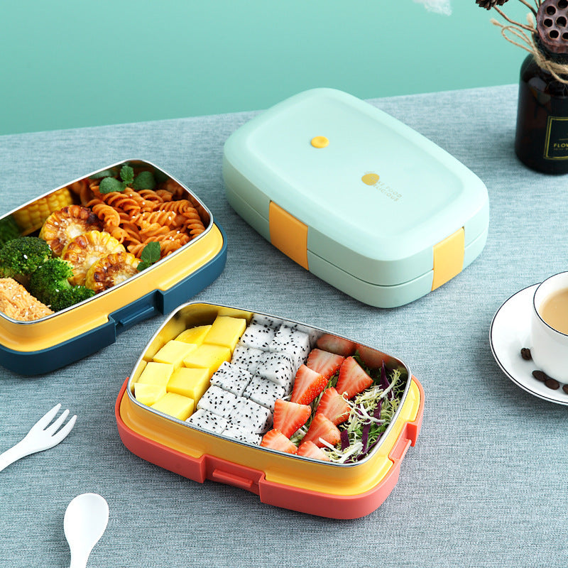 Leakproof Thermal Lunchbox | 304 Stainless Steel Insulated Food Container for Office & School | Portable Bento Box