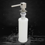 Deck Mounted Kitchen Soap Dispensers - Square & Round Head, Multiple Styles & Capacities, Durable & Stylish Soap Pump for Kitchen Sink