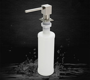 Deck Mounted Kitchen Soap Dispensers - Square & Round Head, Multiple Styles & Capacities, Durable & Stylish Soap Pump for Kitchen Sink