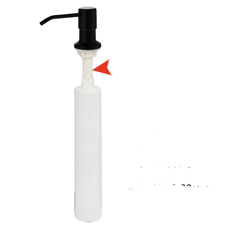 Deck Mounted Kitchen Soap Dispensers - Square & Round Head, Multiple Styles & Capacities, Durable & Stylish Soap Pump for Kitchen Sink