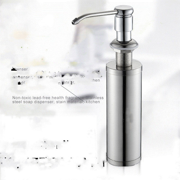 Deck Mounted Kitchen Soap Dispensers - Square & Round Head, Multiple Styles & Capacities, Durable & Stylish Soap Pump for Kitchen Sink