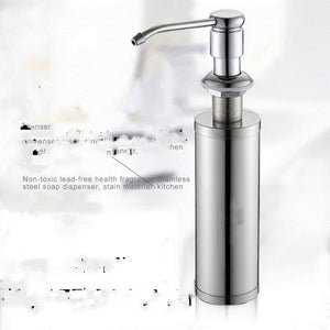 Deck Mounted Kitchen Soap Dispensers - Square & Round Head, Multiple Styles & Capacities, Durable & Stylish Soap Pump for Kitchen Sink