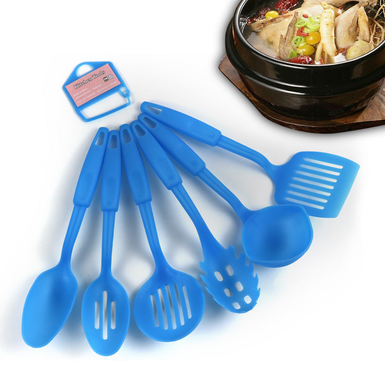 Non-Stick Rubber Kitchen Utensil Set – Shovel & Spoon Kit for Cooking | Heat-Resistant Cooking Tools by Ke Yang