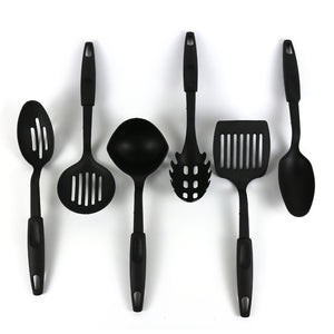 Non-Stick Rubber Kitchen Utensil Set – Shovel & Spoon Kit for Cooking | Heat-Resistant Cooking Tools by Ke Yang