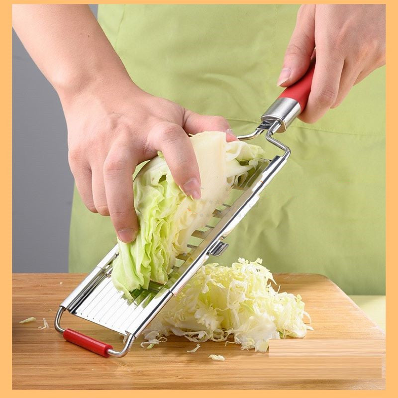 Multifunctional Vegetable Cutter | 4-in-1 Stainless Steel Food Slicer & Grater for Fruits, Cheese & Vegetables