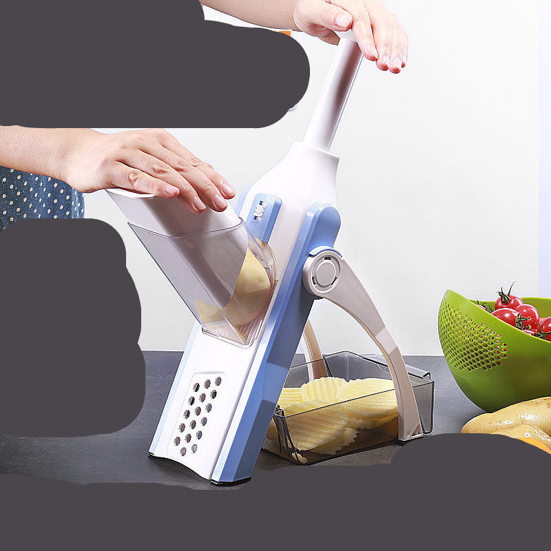 Multifunctional Vegetable Slicer & Cutter 8-in-1 Kitchen Chopper, Grater & Fruit Slicing Tool