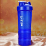Frosted Shaker Cup 600ML | Leakproof Double-Layer Protein Shaker Bottle | Eco-Friendly High-Temperature Resistant Gym Cup