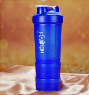 Frosted Shaker Cup 600ML | Leakproof Double-Layer Protein Shaker Bottle | Eco-Friendly High-Temperature Resistant Gym Cup