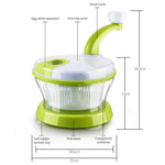 Manual Kitchen Vegetable Chopper Compact, Fashionable & Easy Vegetable Cutter for Home Cooking