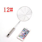 Stainless Steel Kitchen Cooking Utensils Net Drain Eco-Friendly Fine Mesh Strainer for Frying & Boiling