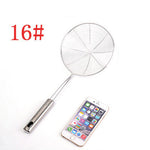 Stainless Steel Kitchen Cooking Utensils Net Drain Eco-Friendly Fine Mesh Strainer for Frying & Boiling