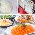 Manual Round Mandoline Slicer – Multifunctional Vegetable & Cheese Cutter | ABS + Stainless Steel, Easy to Use Kitchen Gadget