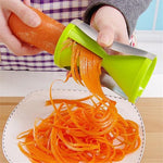 Veggetti Spiral Vegetable Slicer Healthy Veggie Pasta, Julienne & Spiral Cutter for Home Kitchen