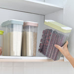 Kitchen Food Storage Box lear PP Plastic Airtight Container Leak-Proof Moisture-Proof Storage for Juice, Snacks & Dry Goods