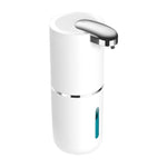 Touchless 380ml Electric Soap Dispenser – Wall Mounted, USB Rechargeable, Infrared Sensor Foam Pump