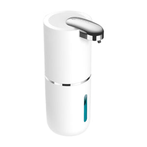 Touchless 380ml Electric Soap Dispenser – Wall Mounted, USB Rechargeable, Infrared Sensor Foam Pump