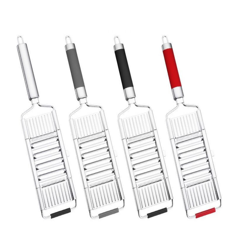 Multifunctional Vegetable Cutter | 4-in-1 Stainless Steel Food Slicer & Grater for Fruits, Cheese & Vegetables