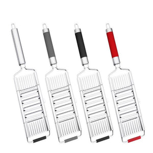 Multifunctional Vegetable Cutter | 4-in-1 Stainless Steel Food Slicer & Grater for Fruits, Cheese & Vegetables