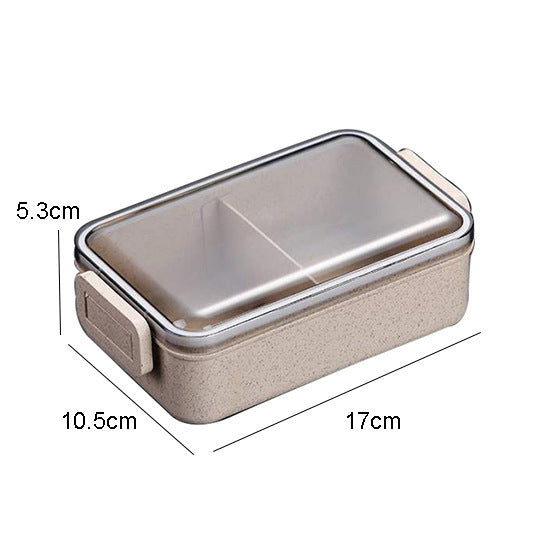 Heated Food Container Bento Box Japanese Thermal Lunch Box with Leak-Proof Design Microwave-Safe & Eco-Friendly