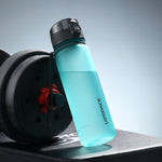 Leak-Proof Tritan Sports Water Bottle with Strap – BPA-Free, Stylish U-Shape Travel Bottle | 350ML–1000ML, Multiple Colors