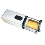 Electric French Fry Cutter with Stainless Steel Blades – Potato, Carrot, Vegetable Slicer for Home & Commercial Use