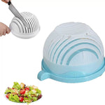 Creative Salad Cutter Bowl – 60-Second Fruit & Vegetable Chopper | BPA-Free, Multi-Function, Easy to Use & Clean