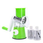 Manual Vegetable Cutter Slicer Hand Crank Multifunction Kitchen Tool for Vegetables, Cheese & Meat