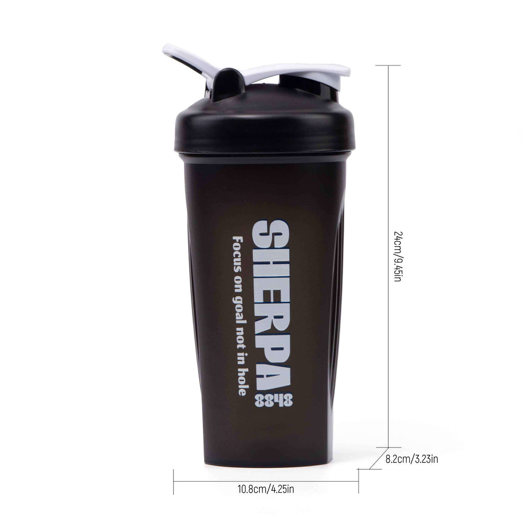 Protein Shaker Bottle | Leakproof Gym Water Bottle with Mixing Ball | BPA-Free Fitness Shaker for Protein & Supplements