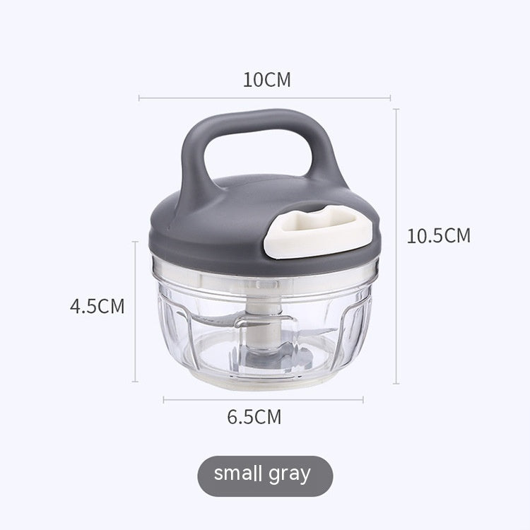 Household Multi-function Vegetable Chopper Small Kitchen Slicer & Meat Grinder for Quick Food Prep