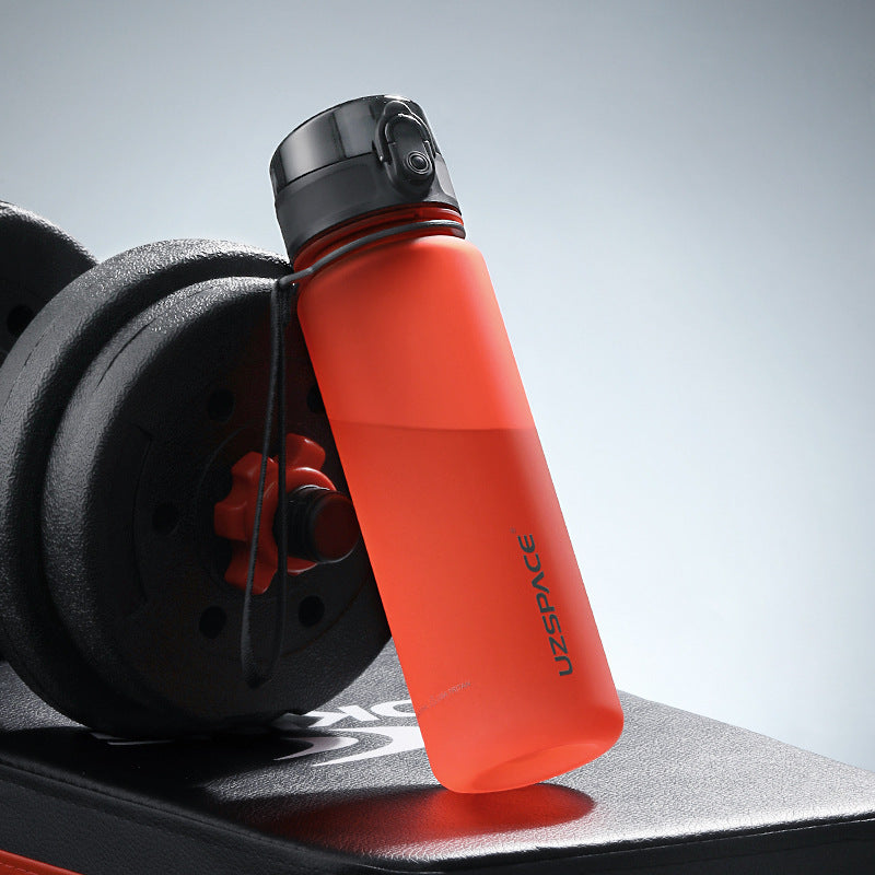 Leak-Proof Tritan Sports Water Bottle with Strap – BPA-Free, Stylish U-Shape Travel Bottle | 350ML–1000ML, Multiple Colors
