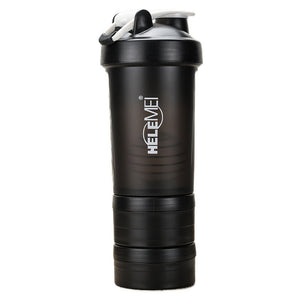 Frosted Shaker Cup 600ML | Leakproof Double-Layer Protein Shaker Bottle | Eco-Friendly High-Temperature Resistant Gym Cup