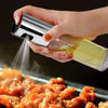 BBQ Oil & Vinegar Spray Bottle - Leakproof Push Pump Kitchen Cooking Sprayer for Healthy BBQ & Cooking