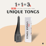 3-in-1 Silicone Frying Spatula Clip – Non-Scratch Cooking Utensil for Flipping Steak, Pancakes, & More – Heat-Resistant Kitchen Tool