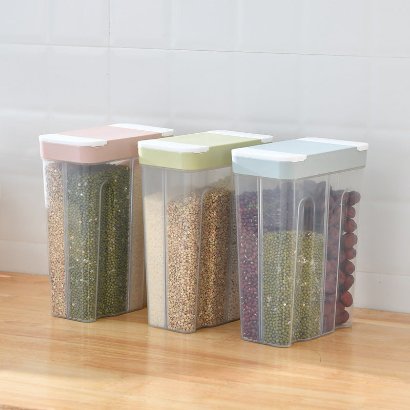 Kitchen Food Storage Box lear PP Plastic Airtight Container Leak-Proof Moisture-Proof Storage for Juice, Snacks & Dry Goods