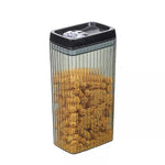 6PC Airtight Food Storage Container Set – BPA-Free Plastic Kitchen Jars with Lids – 1.5L & 3.3L