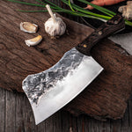 Premium Stainless Steel Chef Knife 5Cr15 Blade with Wenge Wood Handle Professional Kitchen Cutting Tool