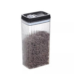 6PC Airtight Food Storage Container Set – BPA-Free Plastic Kitchen Jars with Lids – 1.5L & 3.3L