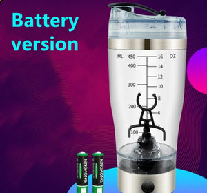 Electric Protein Shake Stirrer USB Blender Bottle | Rechargeable Shaker Cup for Milk, Coffee & Fitness Drinks | 600ml Portable Mixer