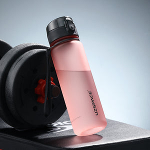 Leak-Proof Tritan Sports Water Bottle with Strap – BPA-Free, Stylish U-Shape Travel Bottle | 350ML–1000ML, Multiple Colors