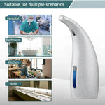 Automatic 300ML Touchless Soap Dispenser – Infrared Sensor, IPX6 Waterproof, Battery Powered for Bathroom & Kitchen