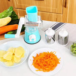 Manual Vegetable Cutter Slicer Hand Crank Multifunction Kitchen Tool for Vegetables, Cheese & Meat